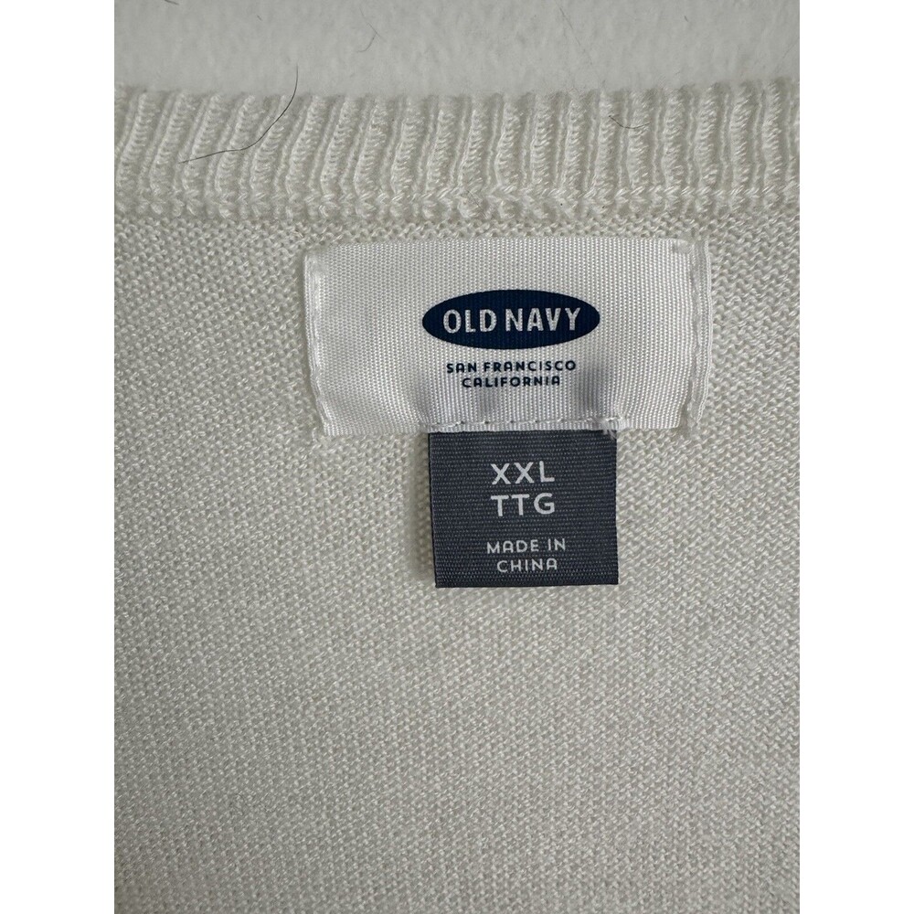 Old Navy Cardigan Sweater Womens Size XXL Off White Button Front Ivory NWOT - Picture 5 of 8